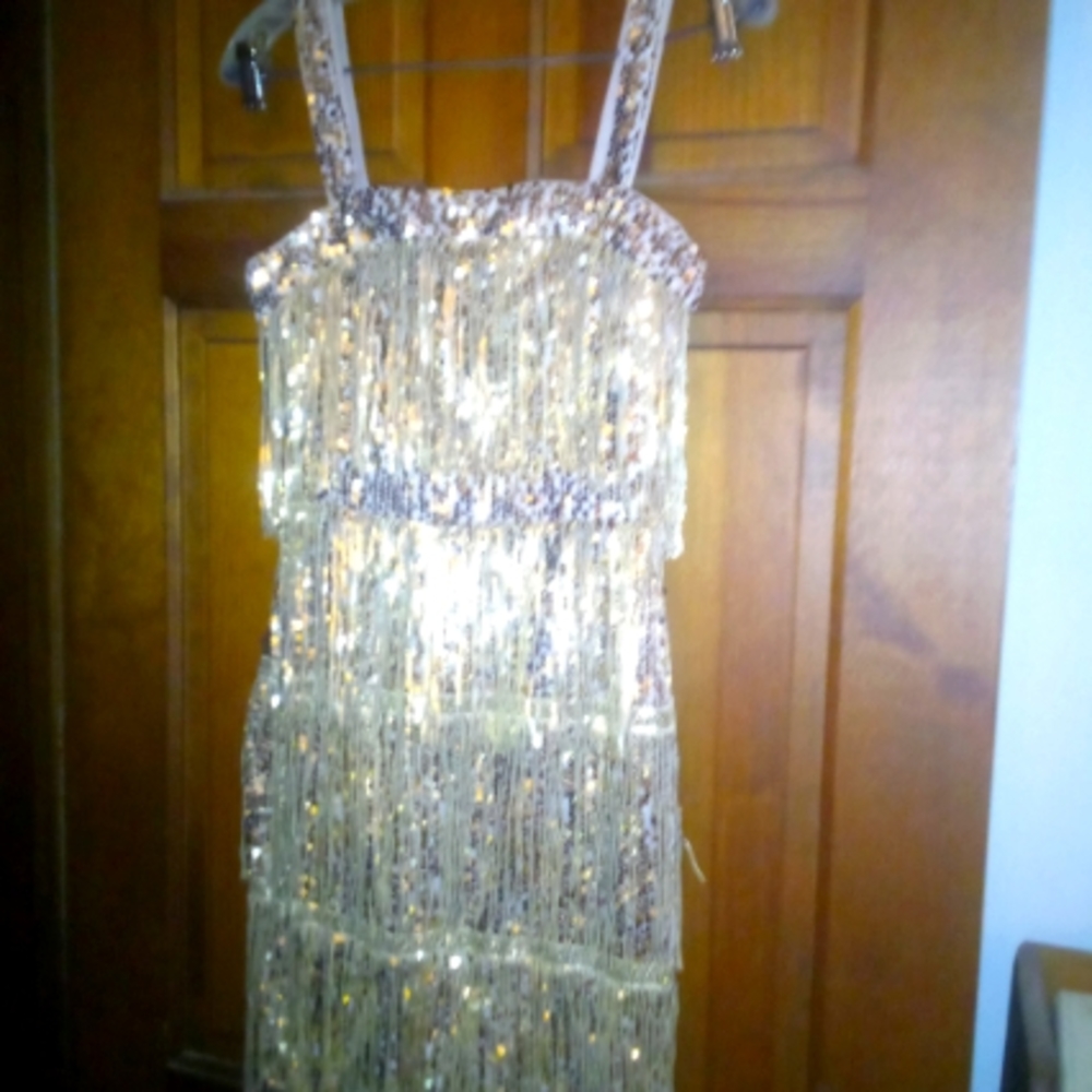 Taylor Swift fringe dress